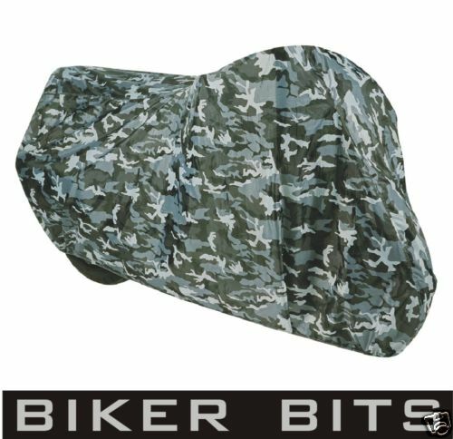 Oxford (L) Aquatex Camo Motorbike Cover/Waterproof/Bike