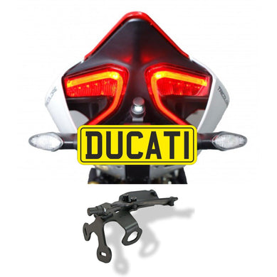 DUCATI 1199 Panigale Tail Tidy Show Plate /Hanger/Bracket Evotech Performance