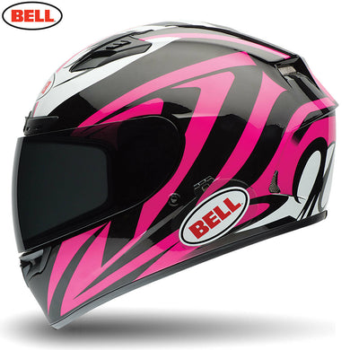 BELL Street Qualifier with 'Reactolite Visor' DLX Impulse Pink Motorbike Helmet