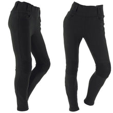 Load image into Gallery viewer, RICHA Lady KODI Motorbike LEGGINGS Black Polyester Cotton/Spandex/Aramid Fibre