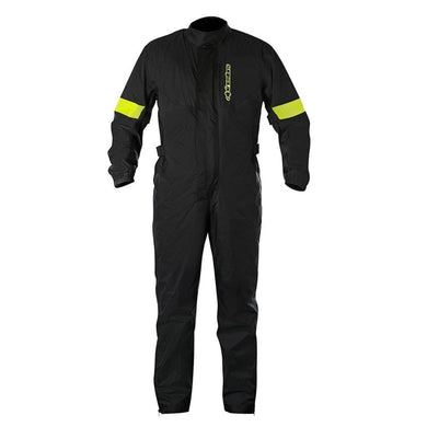 10% Off ALPINESTARS Hurricane Rain Suit Black 1PC 100% Waterproof with Bum Bag