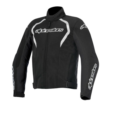 10% OFF Alpinestars FASTBACK Black/White Motorbike Waterproof Textile Jacket