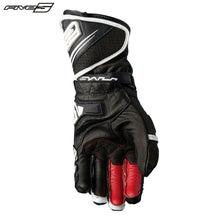 Load image into Gallery viewer, Five RFX2 Motorbike Racing Sport Road Adult Carbon Knuckle Leather Gloves