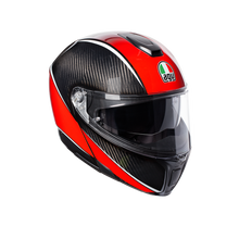 Load image into Gallery viewer, AGV SPORTS MODULAR CARBON Flip Front Up Touring Motorcycle Helmet 1295 grams