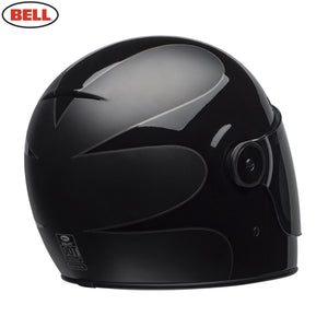 BELL BULLITT Boost Matte/Gloss Black Modern Retro Classic Motorcycle Helmet