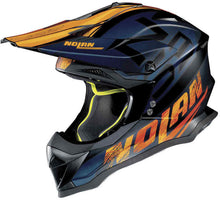 Load image into Gallery viewer, NOLAN N53 Whoop/Sidewinder Motocross MX OffRoad Motorbike Green Lane Peak Helmet