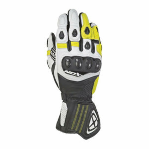 IXON RS TILT 2018+ Motorcycle Leather Racing Gloves Carbon Knuckles CE Level 1