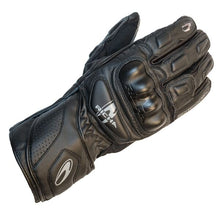 Load image into Gallery viewer, RICHA RS86 Full Goat Leather Motorcycle Gloves CE Knuckles Black/White/Red/Fluo