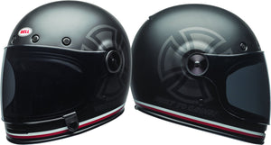 BELL BULLITT SE INDEPENDENT Black Retro/Classic Motorcycle Helmet