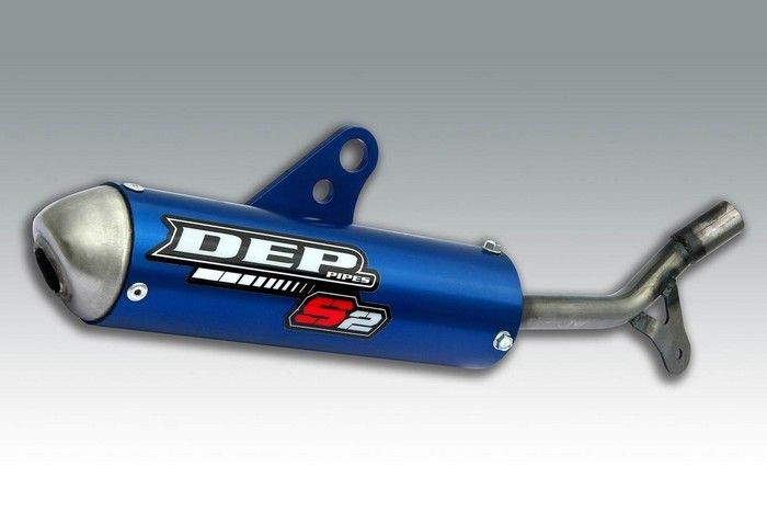 DEP SILENCER KTM SX65 2016-ON, HUSKY TC 65 2016 ONWARDS BLUE