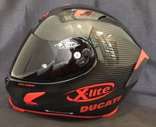 Load image into Gallery viewer, X-Lite X803 CARBON Puro Sport Gloss Motorbike Helmet with DUCATI Stickers