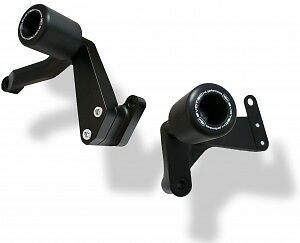 Triumph 675 Daytona 2013+ Crash Protection Black Bobbins Evotech Performance