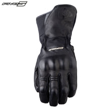 Load image into Gallery viewer, Five WFX Skin Waterproof Winter Black Motorcycle Glove Thinsulate 180g Thermal