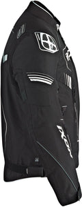 IXON ZEPHYR HP Black/White Technical/Versatile Sports Motorbike Jacket 4 Seasons