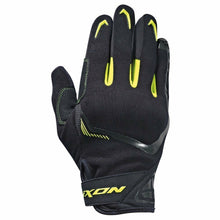 Load image into Gallery viewer, IXON LIFT 2.0 Black/Yellow Textile Summer Short Motorcycle CE approved Gloves