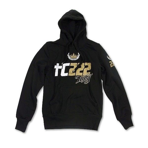 TONY CAIROLI 222 FLEECE BLACK VR46 Motocross MX Hoody Jumper