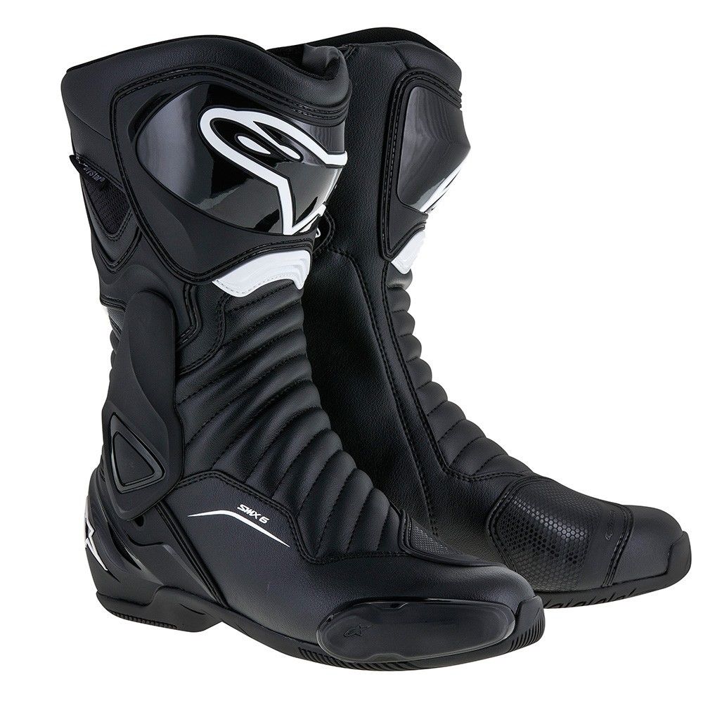 Alpinestars SMX6-v2 Black Drystar Waterproof Motorbike Street/Sports Boots