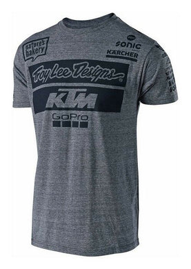 Troy Lee Designs TEAM KTM 2018 T-SHIRT Motocross MX Motorbikes TLD Go Pro Oakley