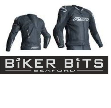 RST TRACTECH EVO 3 Black Motorcycle Sports CE Leather Race Hump Jacket