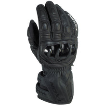 Load image into Gallery viewer, IXON RS MOTO HP Motorcycle Leather Racing Gloves Black/White/Red CE Cat 2