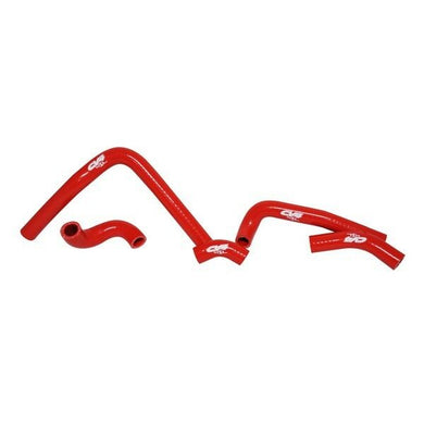 CV4 RADIATOR HOSE KIT HONDA CR250 03-07 RED