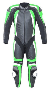 RST PRO SERIES 1840 CPXC II Kawasaki Green Leather Motorbike 1PC Racing Suit