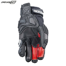 Load image into Gallery viewer, Five SF2 Black Short Cuff Perforated Leather Motorbike Sports/Roadster Gloves