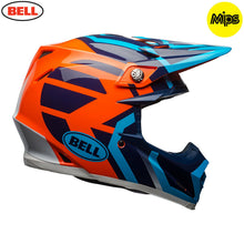 Load image into Gallery viewer, BELL MX Moto-9 Mips Lightweight Tri-Matrix Shell Motocross Off Road Peak Helmet