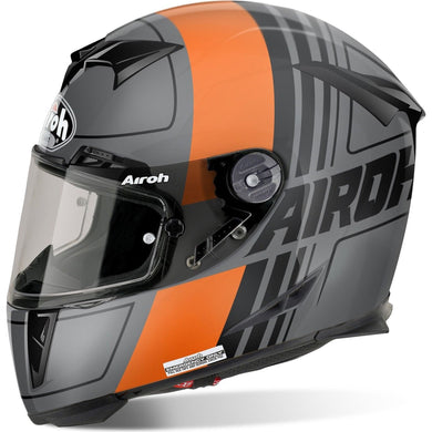 AIROH GP500 Scrape Matt Orange KTM Carbon MotoGP Light Motorbike ACU Helmet