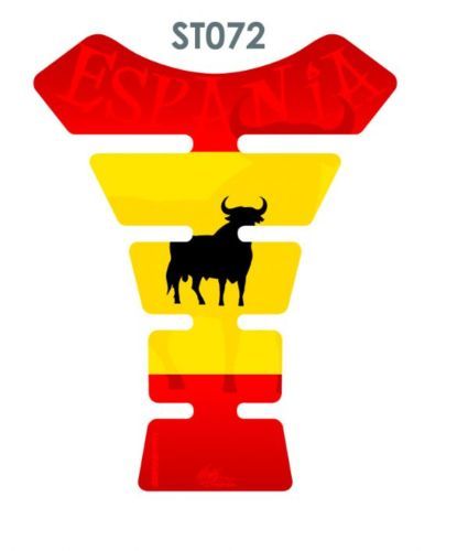 Spanish Motorbike Tankpad Protector/Spain/Espania Flag