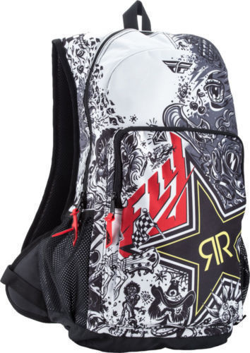 FLY ROCKSTAR Jump Pack Rucksack/Backpack Black/Yellow Motocross MX Enduro Bag