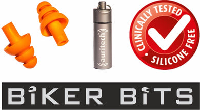 AURITECH HEARING PROTECTORS Ear Plugs for Motorbikes/Motorsports with Case