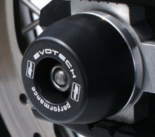 Load image into Gallery viewer, Triumph Daytona 675R Rear Spindle Bobbins 2013-2017 by Evotech Performance