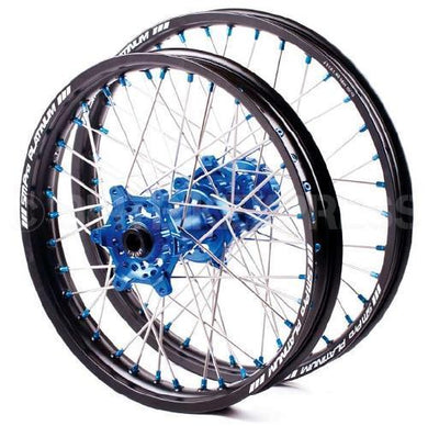 SM PRO WHEEL FRONT YAMAHA YZF250/450 2002-13 MOTOCROSS BLUE/BLACK/BLUE