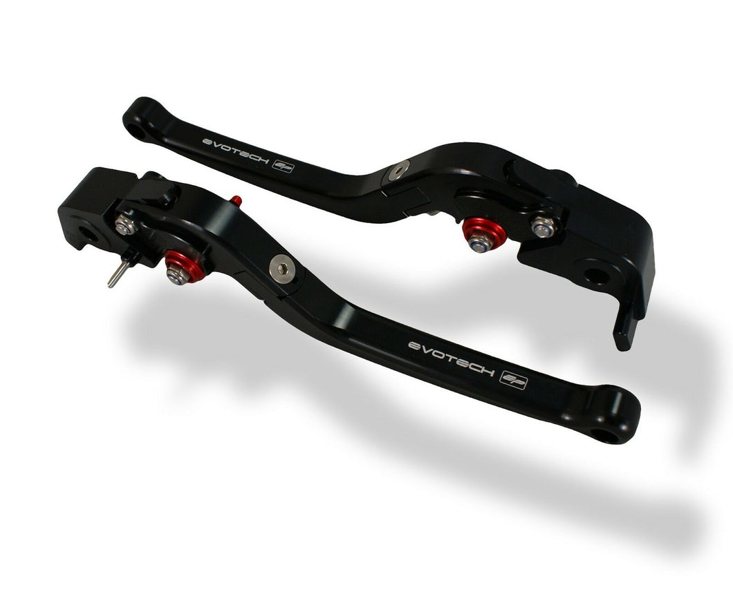 TRIUMPH THRUXTON 2003+ Folding Clutch & Brake Lever Set by Evotech Performance