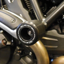 Load image into Gallery viewer, DUCATI Scrambler Cafe Racer Crash Protection Bobbins by Evotech Performance