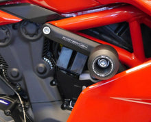Load image into Gallery viewer, DUCATI SuperSport 2017+ Frame Crash Protection Bungs by Evotech Performance