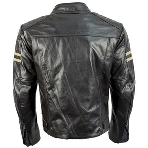 RICHA LINCOLN Brown Motorcycle/Cruiser/Retro/Vintage Scooter Leather Jacket