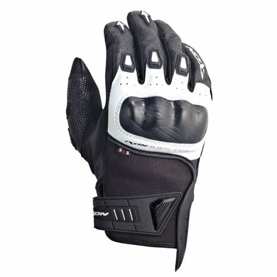 IXON RS BURN HP Motorbike Racing Leather/Textile Short Gloves CE Certified