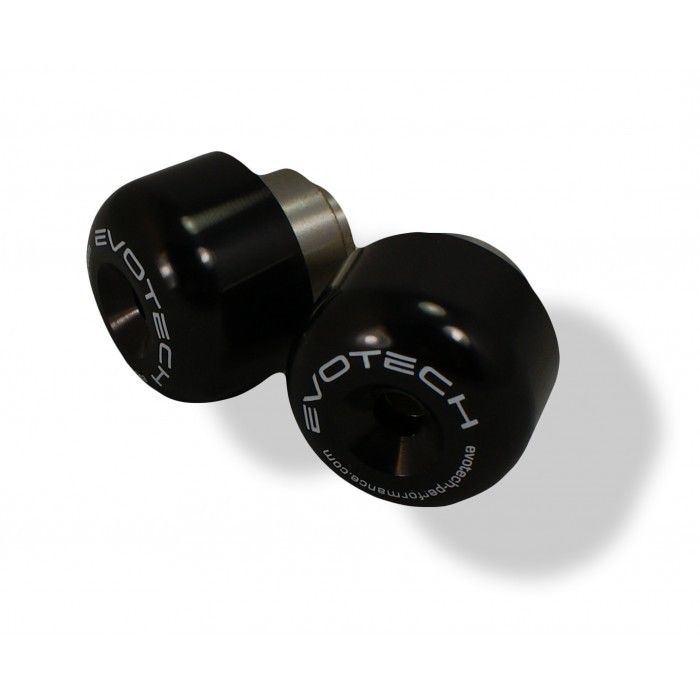 SUZUKI GSR 750 Black Handlebar End Weights 2010 onwards by Evotech Performance