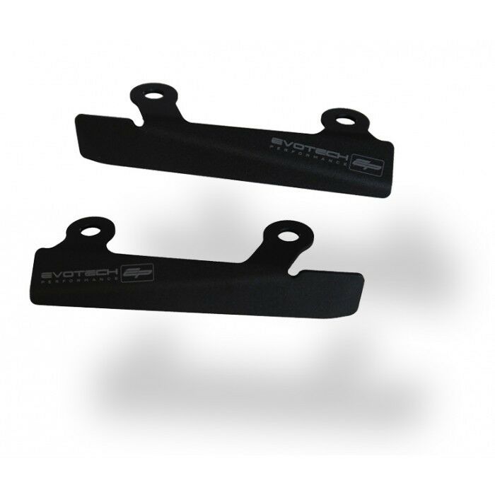 Triumph 675 Daytona Footrest Blanking Plates 2013 onwards by Evotech Performance