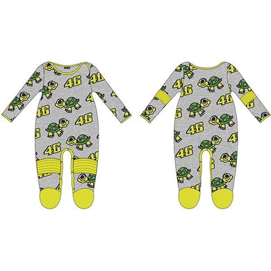 VR46 BABY GROW SUIT OVERALL TURTLE Official Valentino Rossi Merchandise