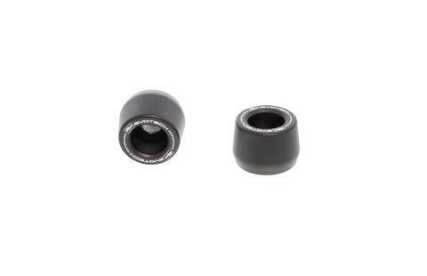 BMW R Nine T BLACK Handlebar End Weights 2013+ by Evotech Performance