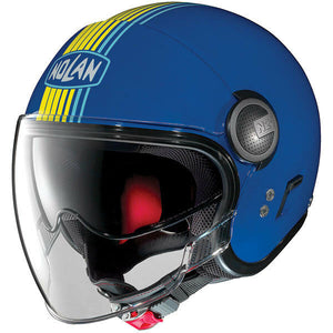 NOLAN N21 VISOR Mini-Jet Open Face Scooter/Motorbike Helmet with Sun Visor