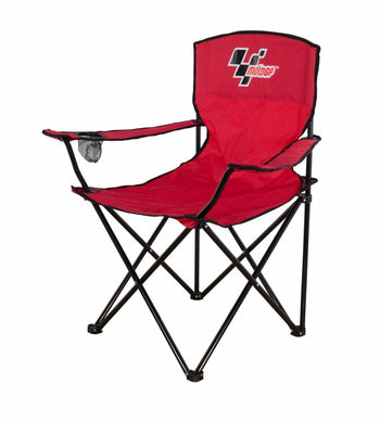 MotoGP Official Event Folding Chair Red/Black for BBQ's Picnics Garden Motorhome