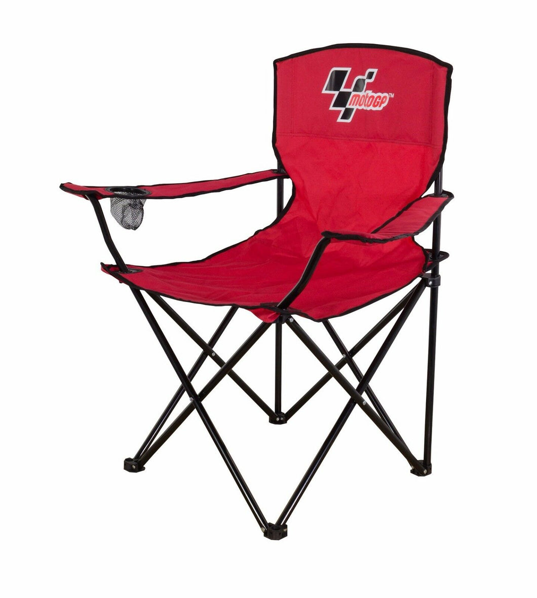 MotoGP Official Event Folding Chair Red/Black for BBQ's Picnics Garden Motorhome