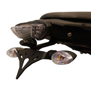 YAMAHA TRACER 700 2016+ Tail Tidy Black CNC by Evotech Performance