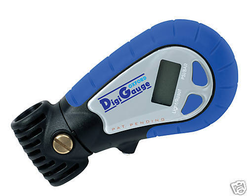 Oxford Motorbike/Car Digital Tyre Pressure Guage/Bike