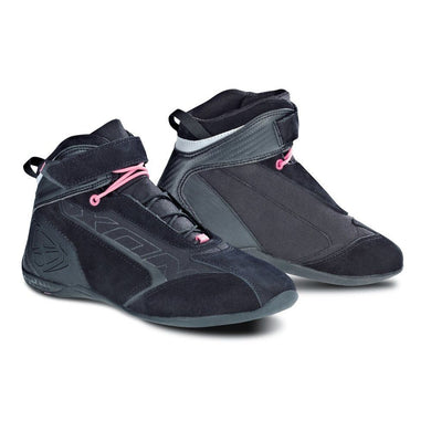 IXON SPEEDER LADY Motorcycle/Scooter Black/Pink Sports Ankle Boots/Shoes/Pumps