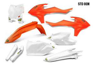 CYCRA KTM 125 UP SX/SXF/XC/XCF 2016 ON MX Plastic Kit Fenders/Shrouds/Panels